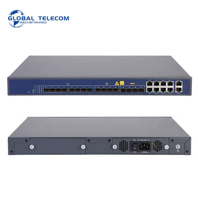8 compatibilidade forte da fibra ótica 20KM 40KM FTTH dos portos 1U OLT de EPON
